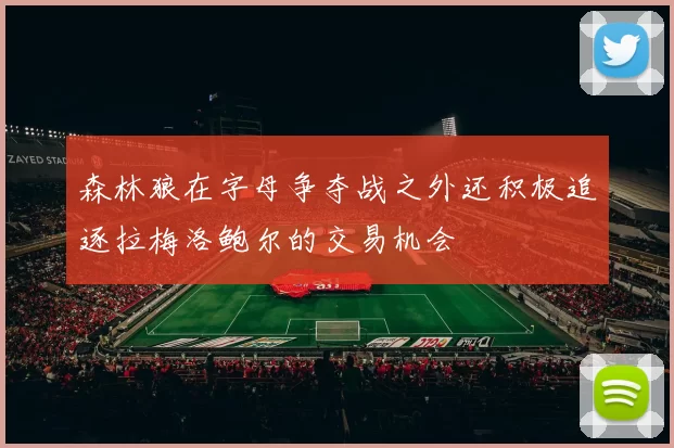 森林狼在字母争夺战之外还积极追逐拉梅洛鲍尔的交易机会